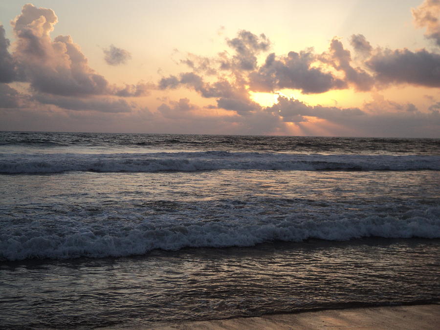 Golden Beach Sunset 2 Photograph