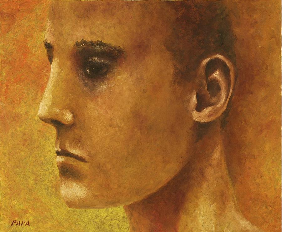 Golden Boy Painting by Ralph Papa