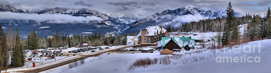 Golden British Columbia Kicking Horse Resort Photograph by Adam Jewell