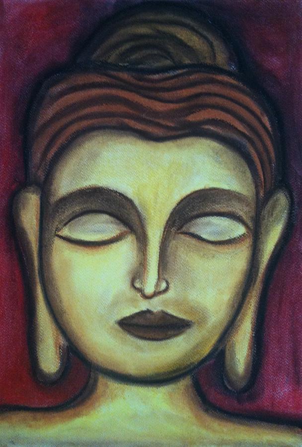 Golden Buddha-Awakening Painting by Adeeti Bhagat - Fine Art America