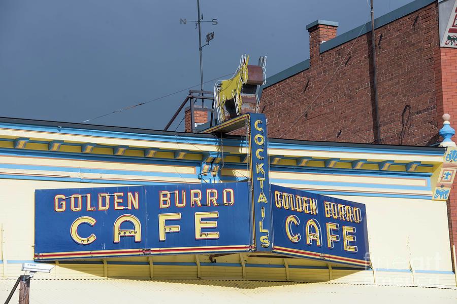 Golden Burro Cafe Photograph by David Bearden