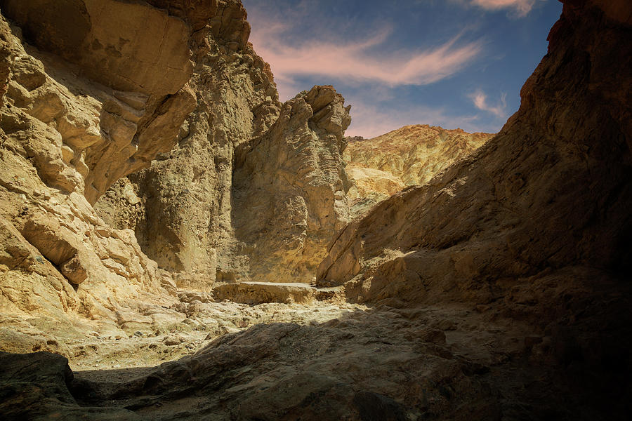 Golden Canyon Photograph by Ricky Barnard