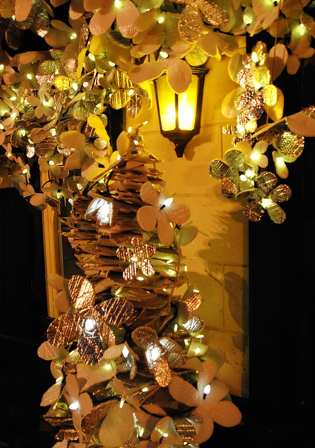  Golden Christmas Tree Photograph by Jacqueline M Lewis