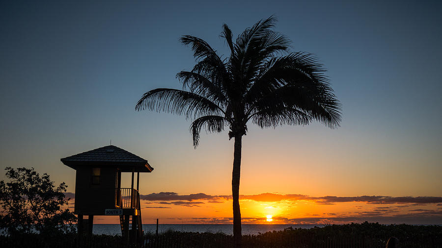 Golden Dawn Delray Beach Florida Photograph by Lawrence S Richardson Jr