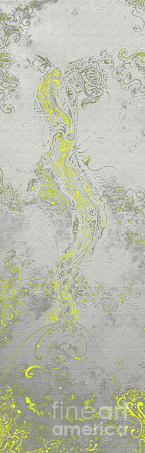 Golden Dragon Painting