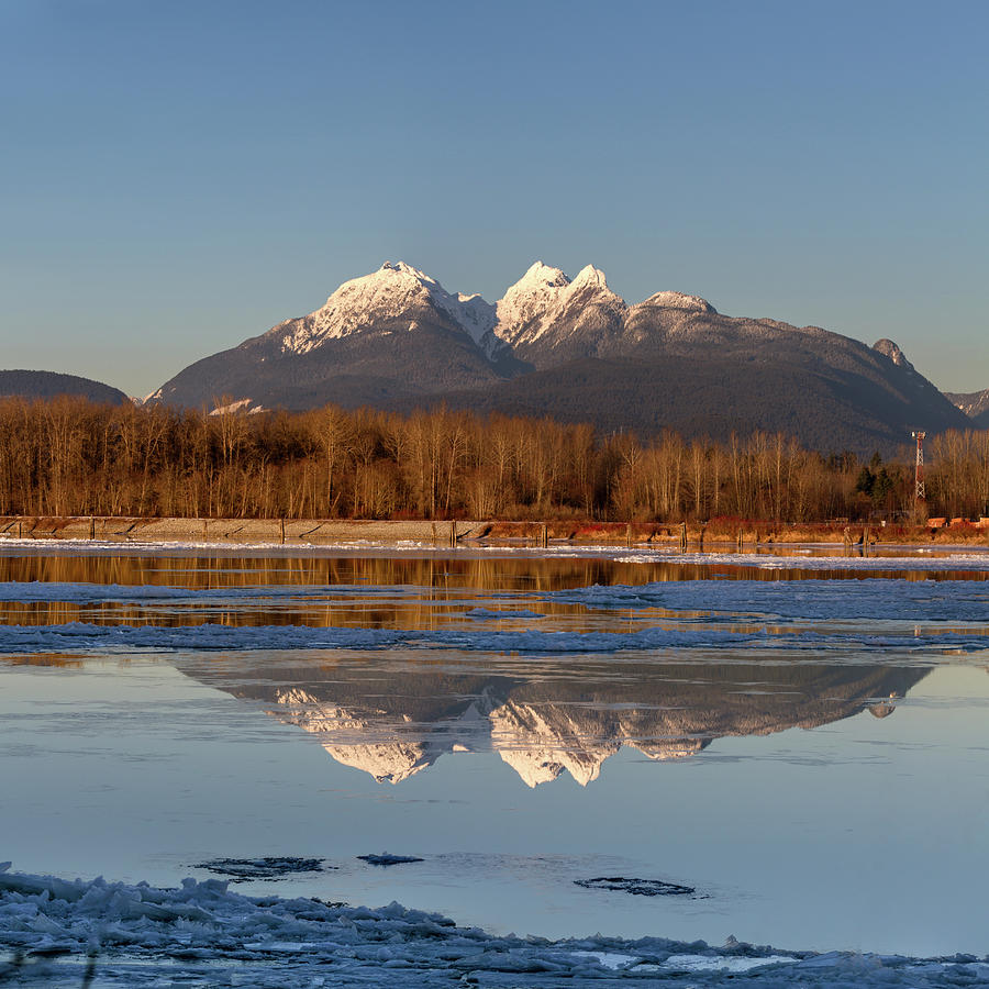 Golden Ears Reflections Photograph by Michael Russell