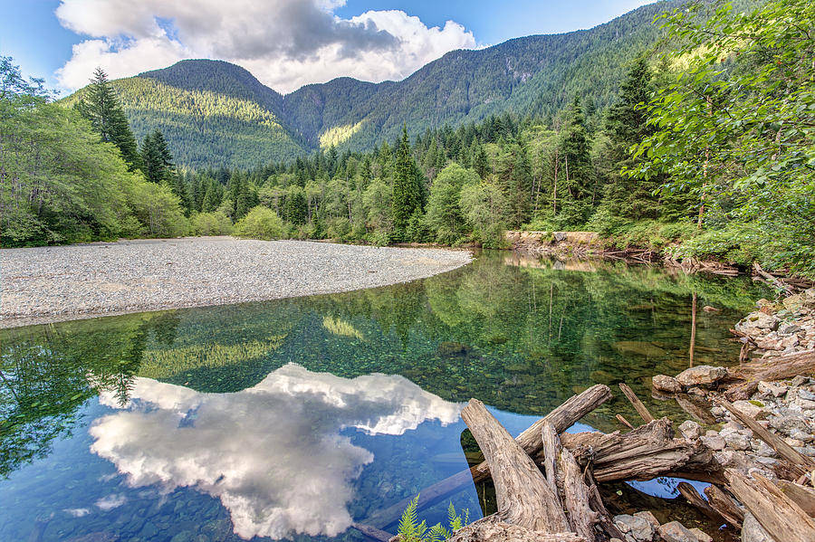 Golden Ears Serenity Photograph by Pierre Leclerc Photography