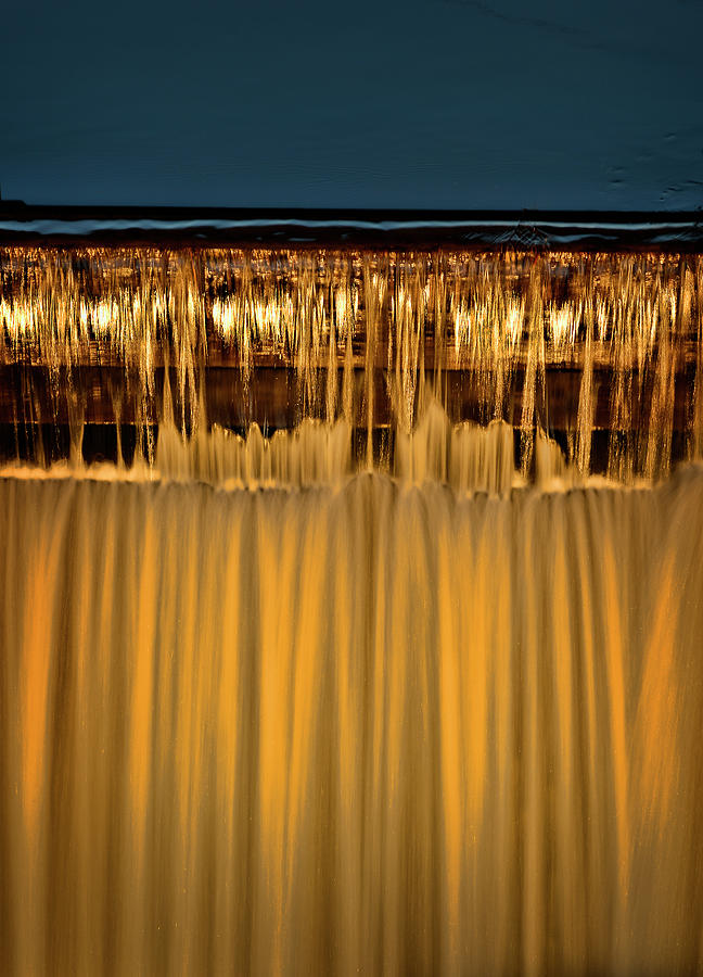 Golden Flow Photograph by Terry Hrynyk