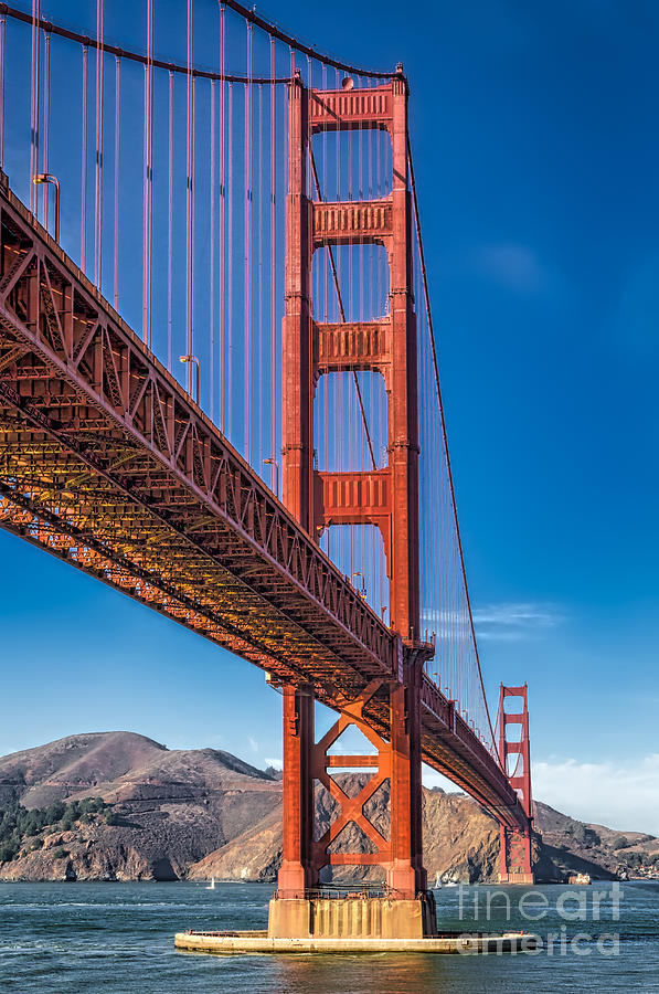 Golden Gate Bridge Photograph - Golden Gate Bridge 1 by Jerry Fornarotto