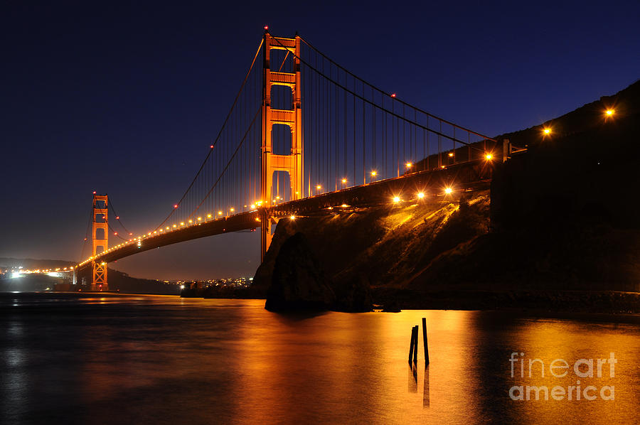 Golden Gate Bridge 1 Photograph by Vivian Christopher