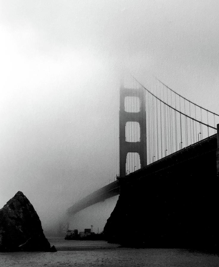 Golden Gate Bridge 1971 Photograph by Maureen J Haldeman
