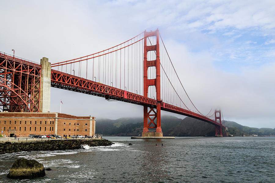 Golden Gate Bridge Photograph by Alberto Zanoni