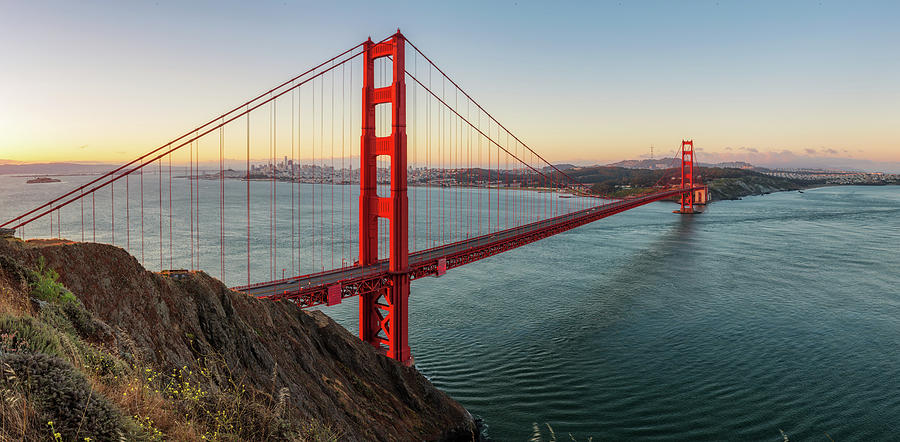 Golden Gate Bridge Photograph by Alex Mironyuk