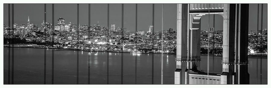 Golden Gate Bridge and San Fransico  Photograph by John McGraw