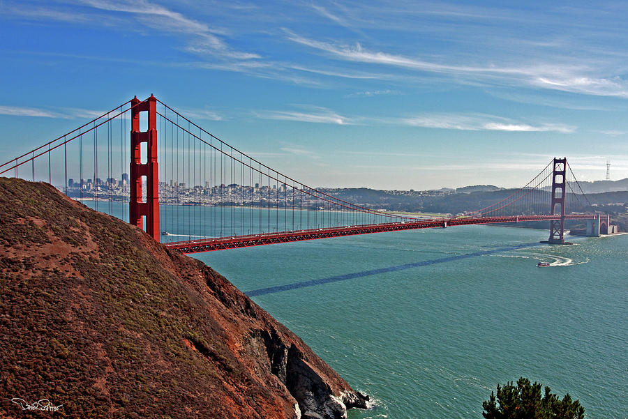 Golden Gate Bridge Photograph by David Salter