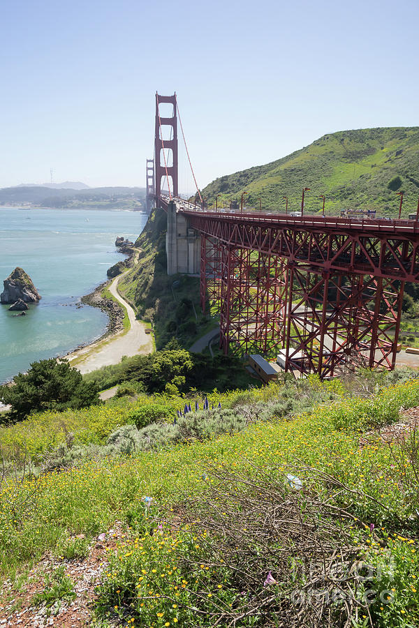 The San Francisco Golden Gate Bridge DSC6148 Photograph by Wingsdomain Art and Photography