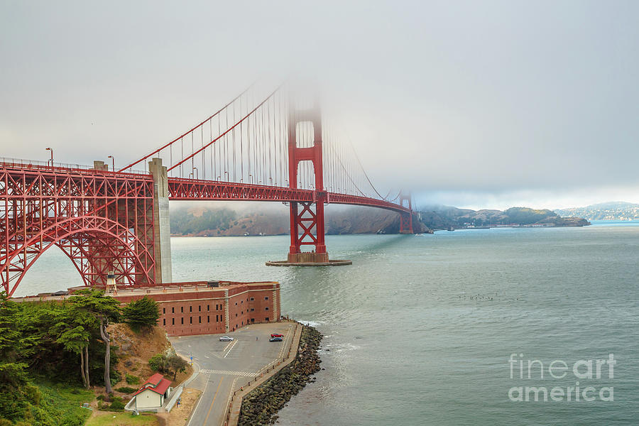 Golden Gate Bridge Fort Point Photograph by Benny Marty