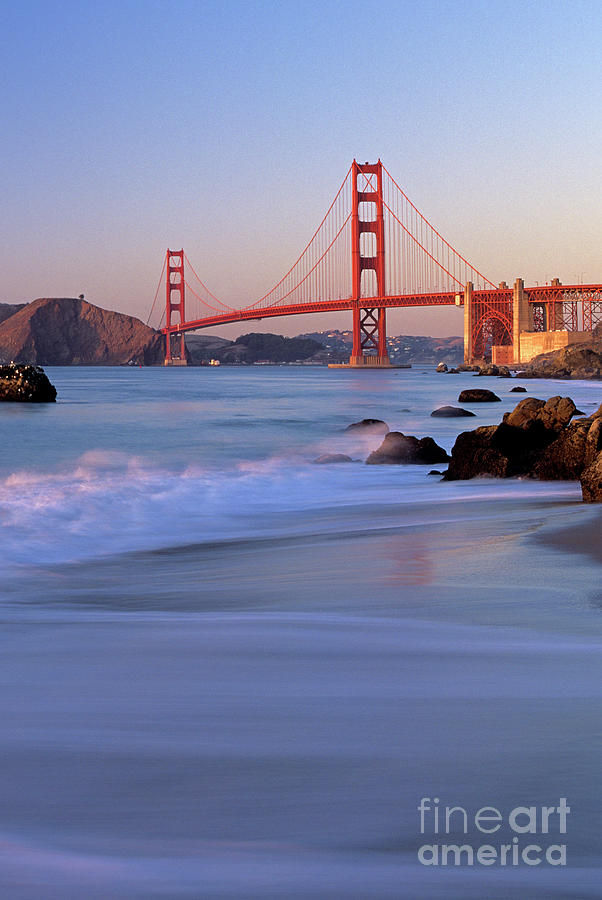 Golden Gate Bridge From Bakers Beach Photograph By Jim Corwin Pixels