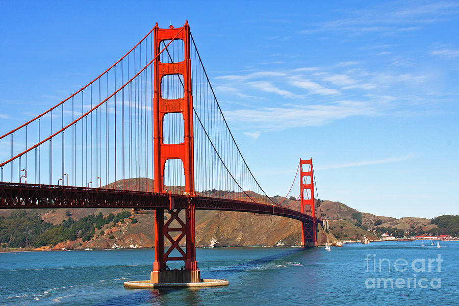 Golden Gate Bridge Photograph by Jennifer Ludlum