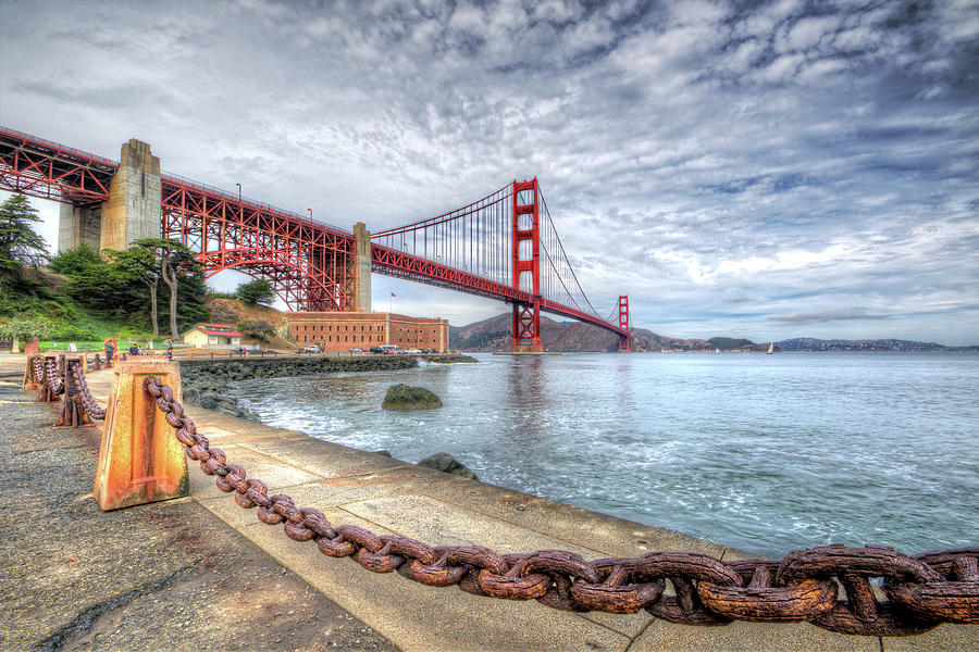 Golden Gate Bridge Photograph by Joan Escala-Usarralde