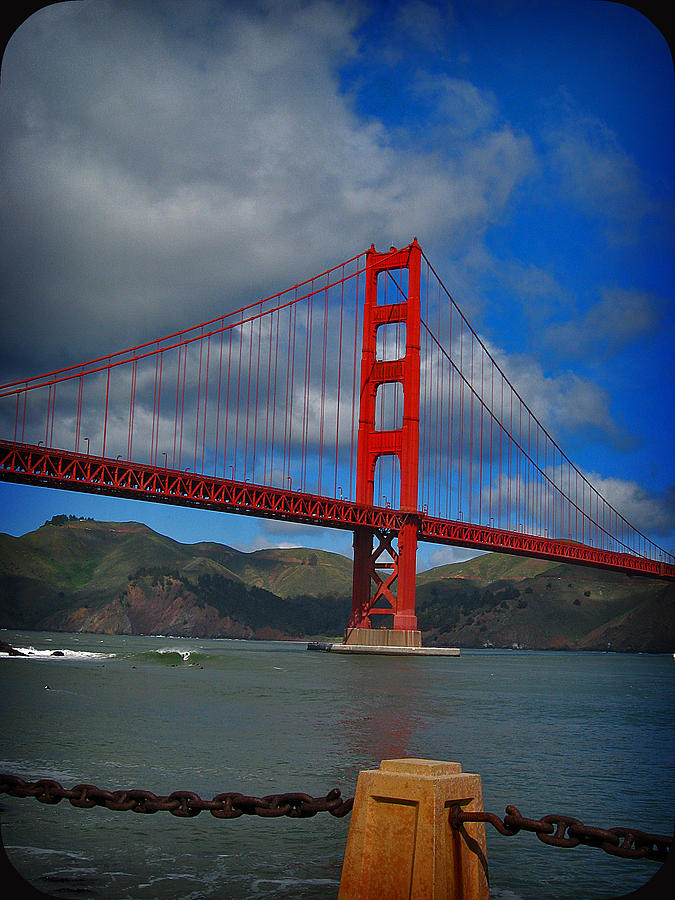 Golden Gate Bridge Photograph by Kim Pascu