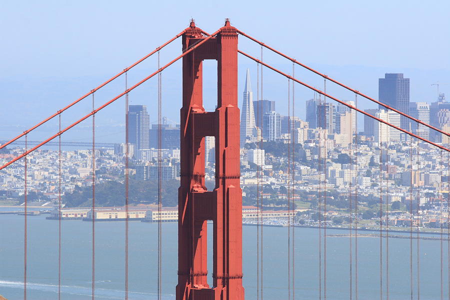 Golden Gate Bridge Photograph - Golden Gate Bridge by Lou Ford