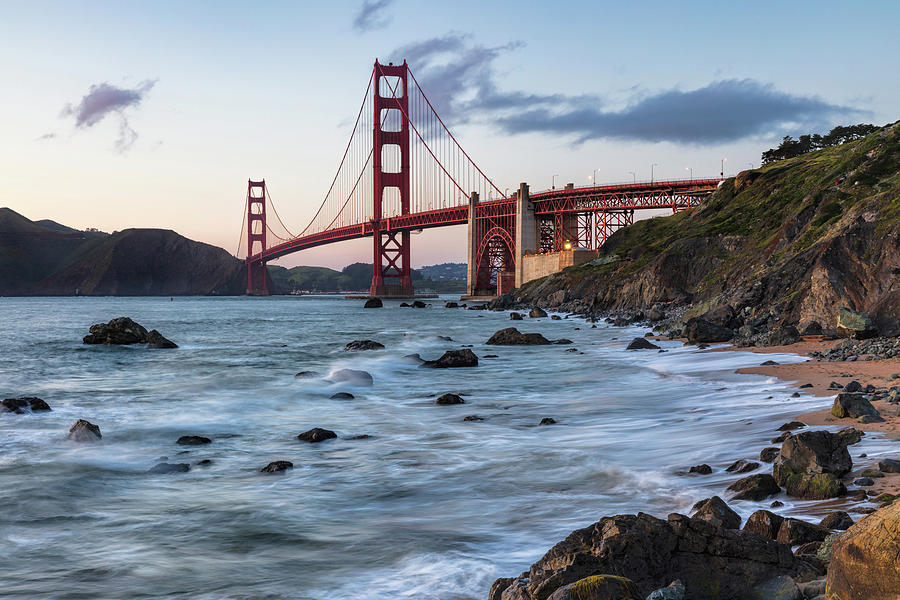 Golden Gate Bridge Photograph by Mike Centioli