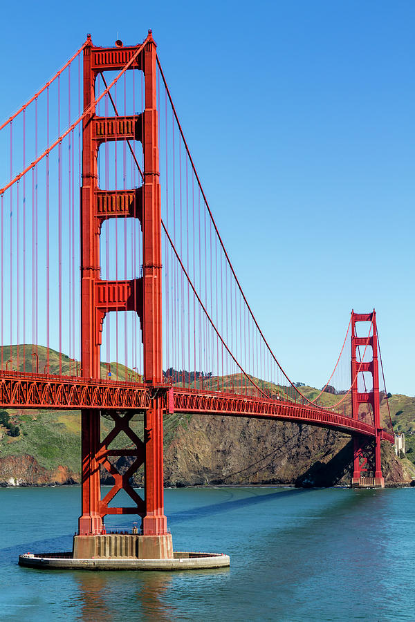 Golden Gate Bridge On Sunny Morning Photograph By Teri Virbickis Pixels