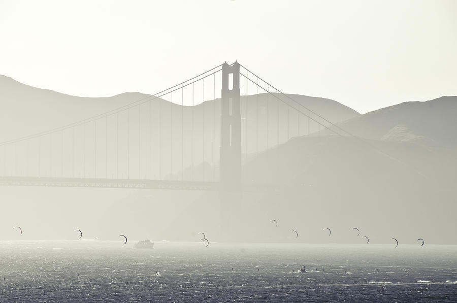 Golden Gate Bridge Photograph by Paul Plaine