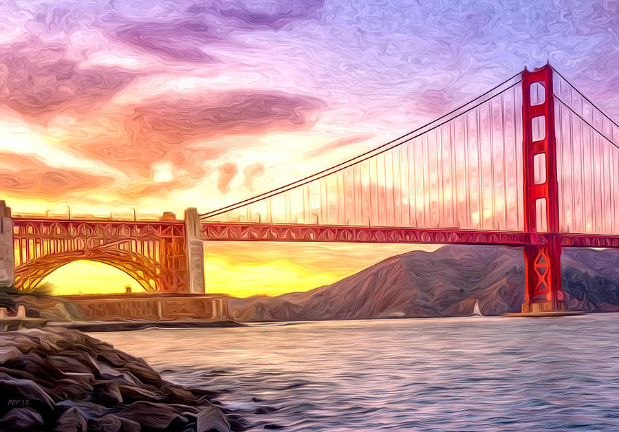 Golden Gate Bridge Photograph by Phil Perkins