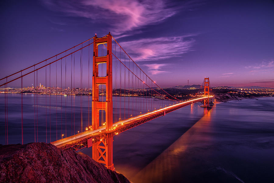 Golden Gate Bridge Photograph by Raf Winterpacht