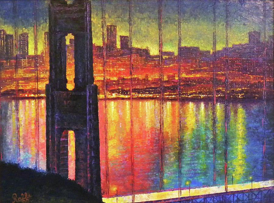 Golden Gate Bridge Painting by Raffi Jacobian - Fine Art America