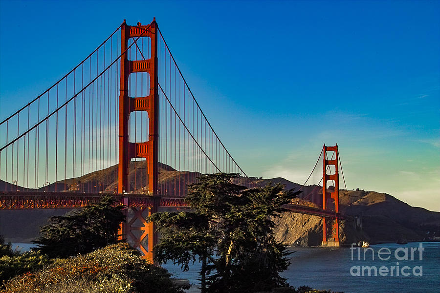 Golden Gate Bridge San Francisco California Photograph
