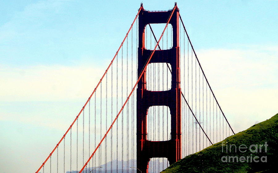 San Franciso Golden Gate Bridge In California Photograph by Michael Hoard