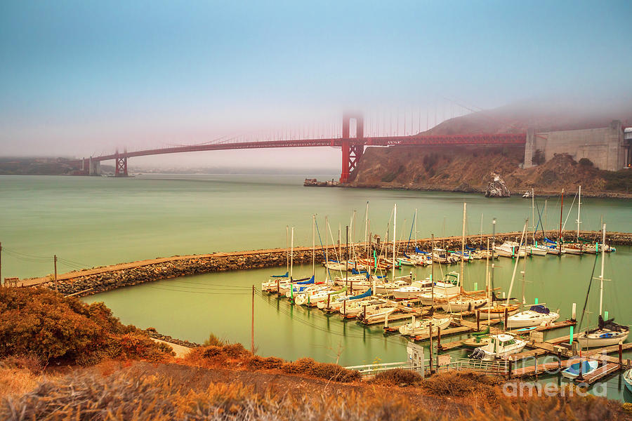 Golden Gate Bridge Sausalito Photograph by Benny Marty