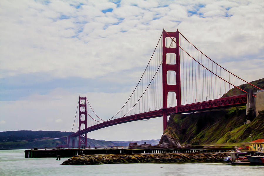 Golden Gate Bridge Photograph by Stuart Manning