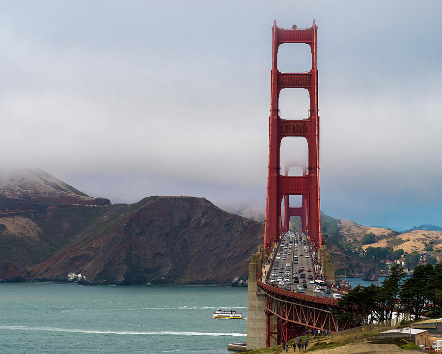 Golden Gate Photograph by Bryan Xavier