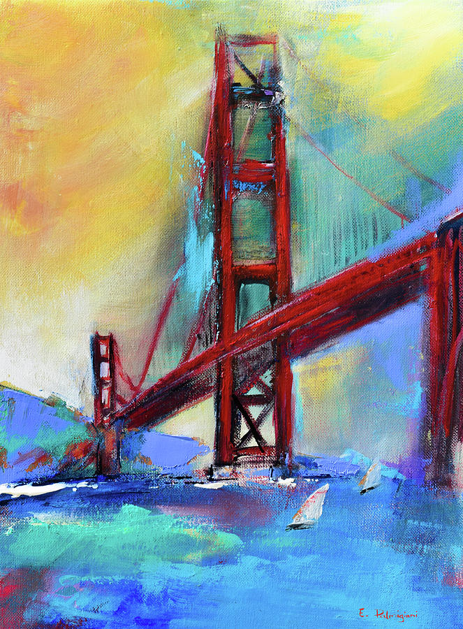 Golden Gate Colors Painting