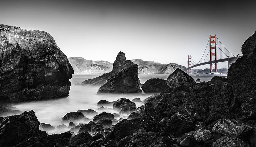 Golden Gate Colour Photograph by Chris Cousins