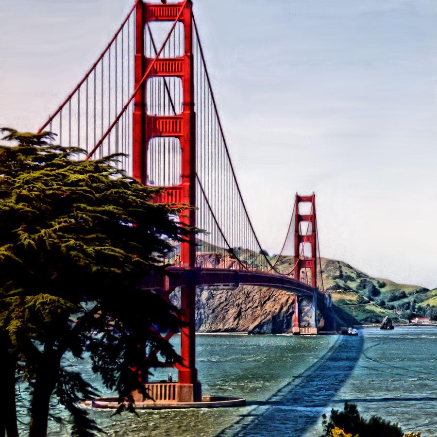 Golden Gate Photograph by DJ Florek