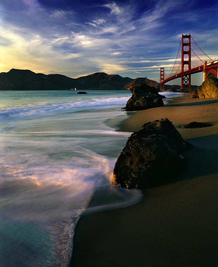 Golden Gate From Baker Beach Photograph By Adonis Villanueva Fine Art America