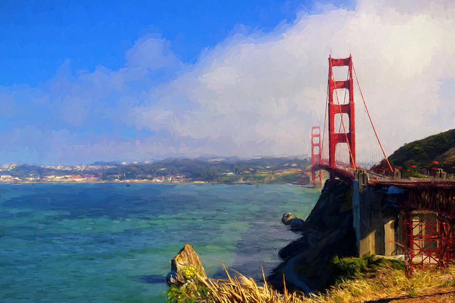 Golden Gate Photograph by Greg Norrell