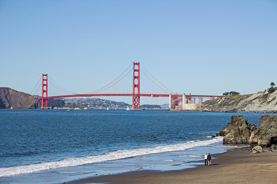 Golden Gate Photograph by Angie Schutt