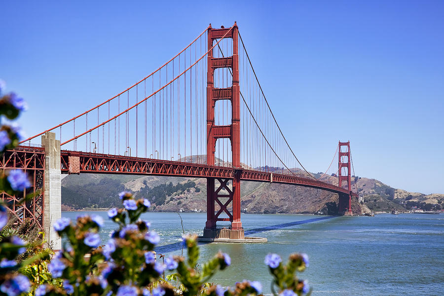Golden Gate Bridge Photograph - Golden Gate by Kelley King