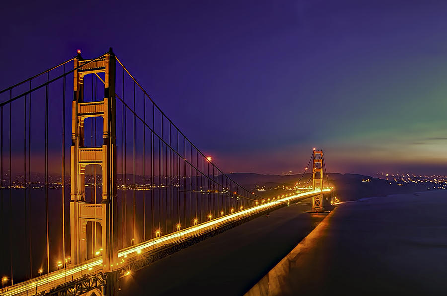 Golden Gate Photograph by Maria Coulson