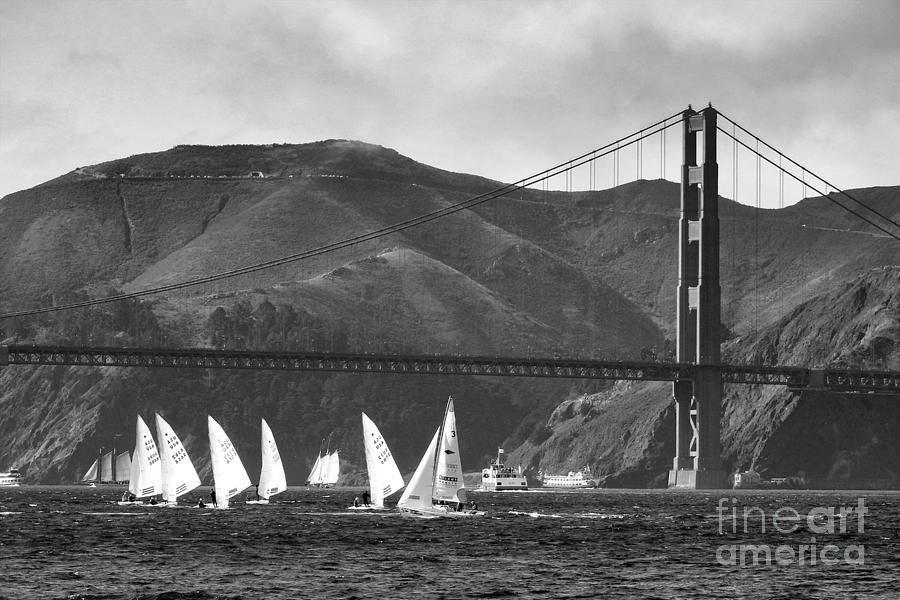 Golden Gate Seascape Photograph