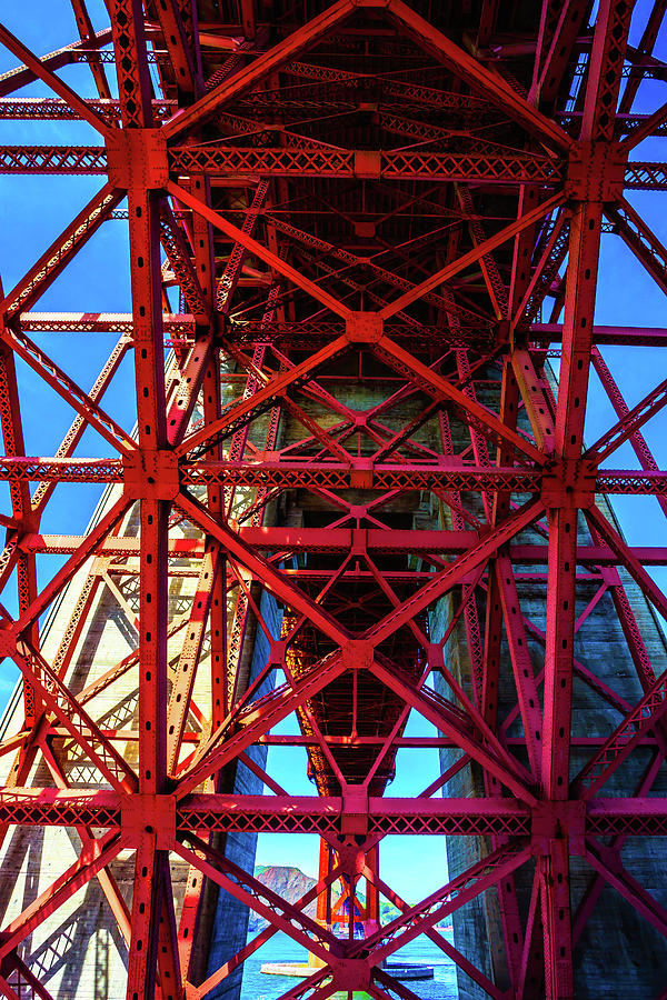 Golden Gate Structure Photograph by Garry Gay
