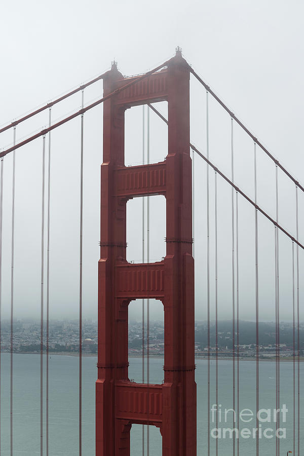 Golden Gate Tower Photograph by Michael Ver Sprill
