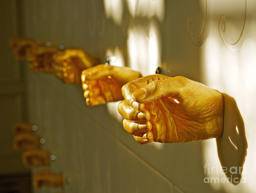Golden Hands Photograph by Michael Cinnamond