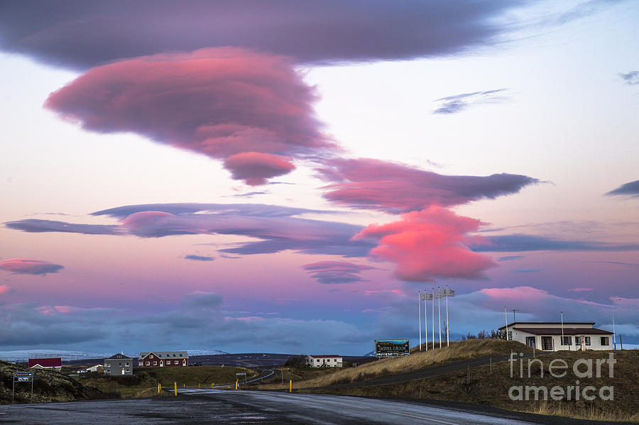 Golden hour Iceland Photograph by Hitendra SINKAR